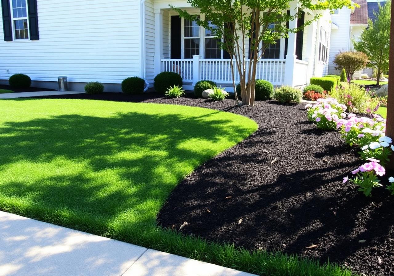 After – Front lawn renewal